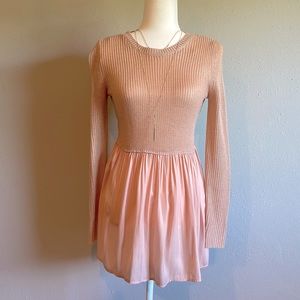 Cute light pink baby doll shirt